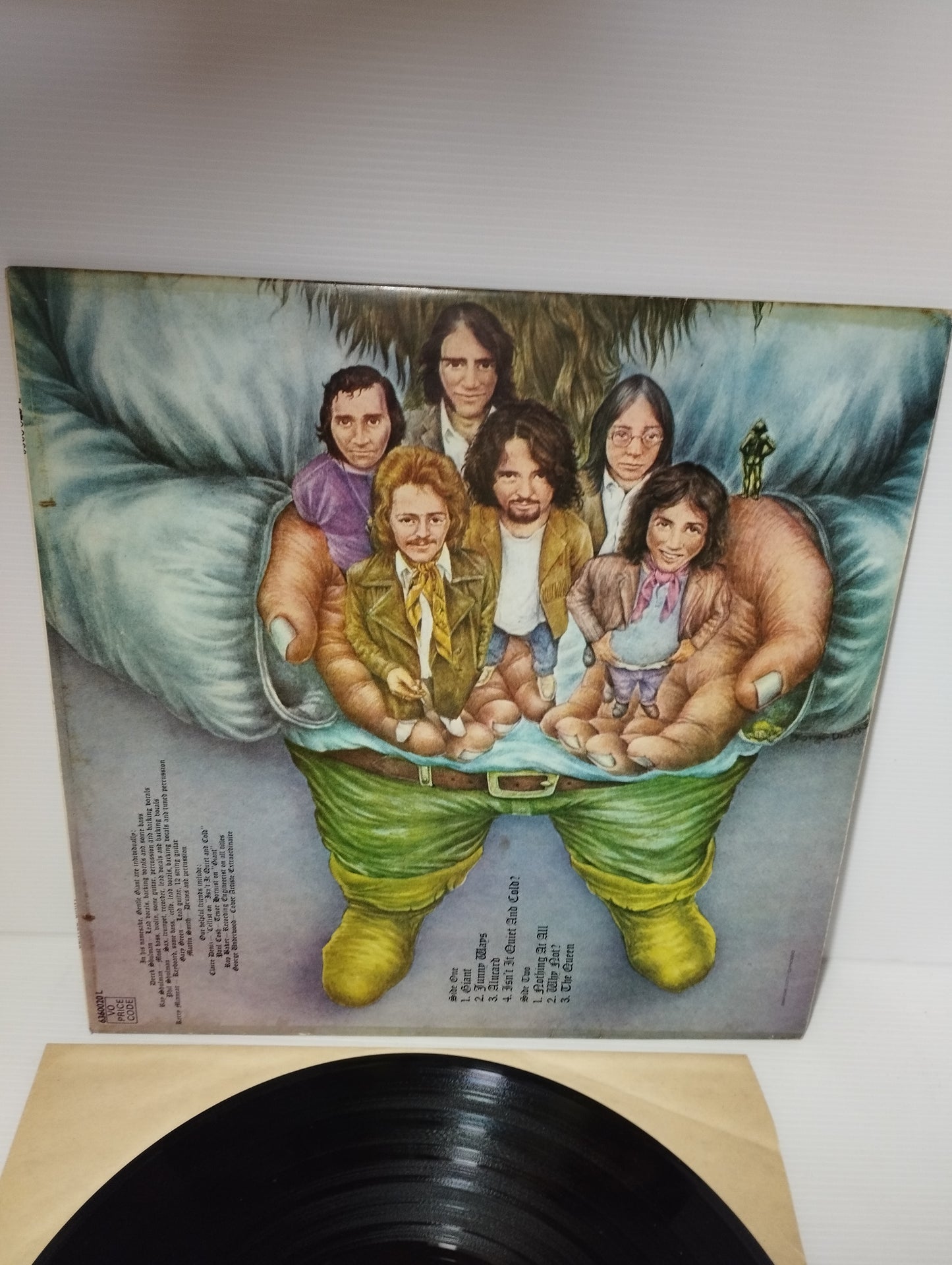 Gentle Giant Omonimo LP 33 Giri

Edito nel 1970 da Vertigo Cod.6360020L