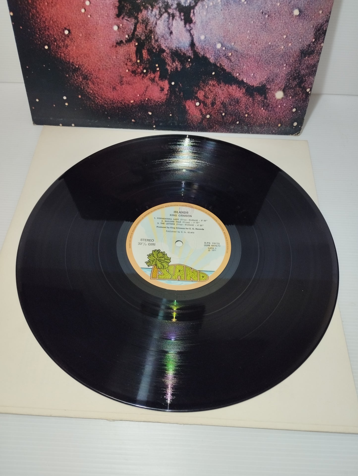 Islands King Crimson LP 33 Giri

Edito nel 1971 da Island Cod.ILPS 19175