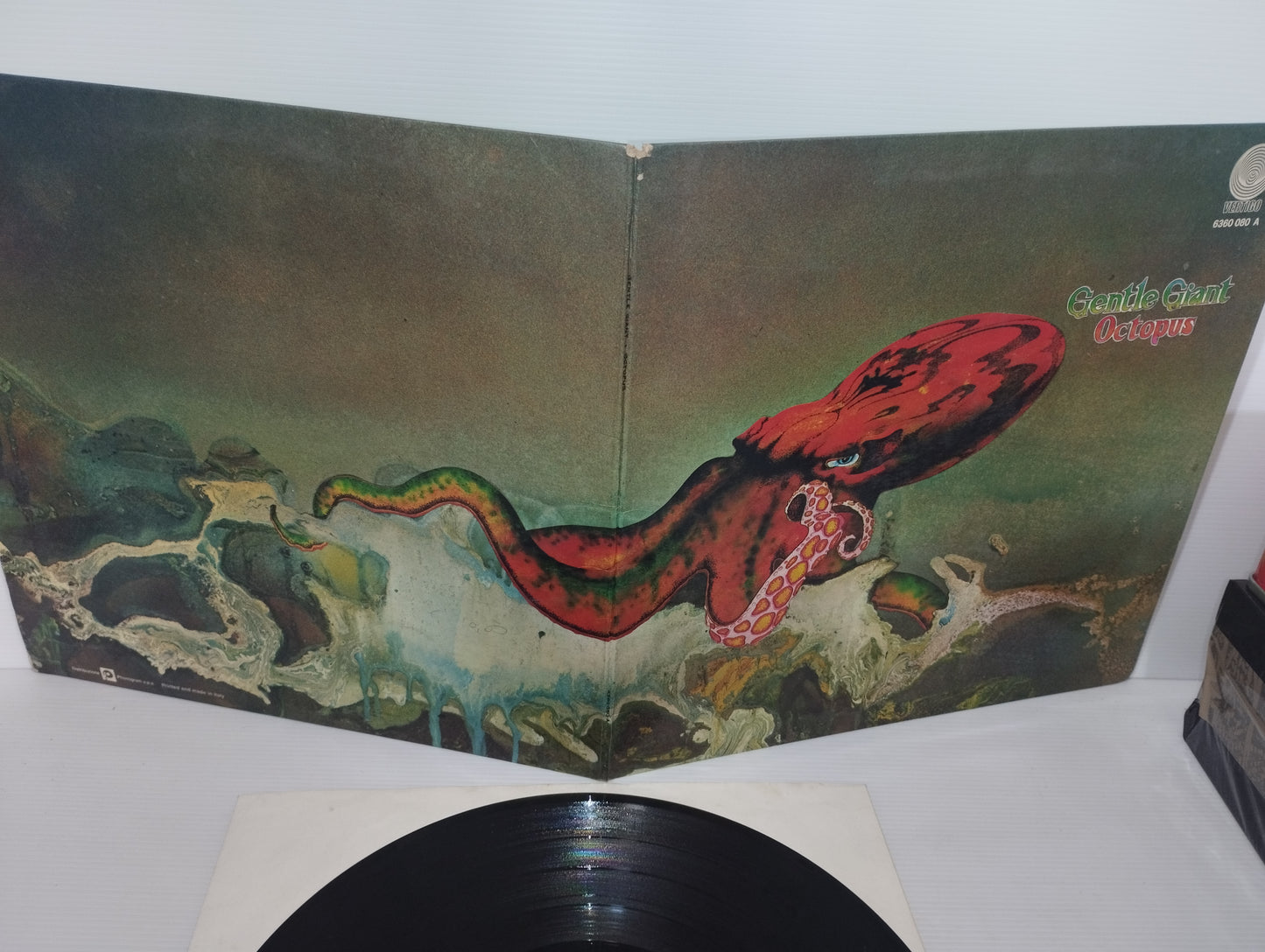 Octopus Gentle Giant Lp 33 Giri Edito nel 1972 da Vertigo cod.6360080 A