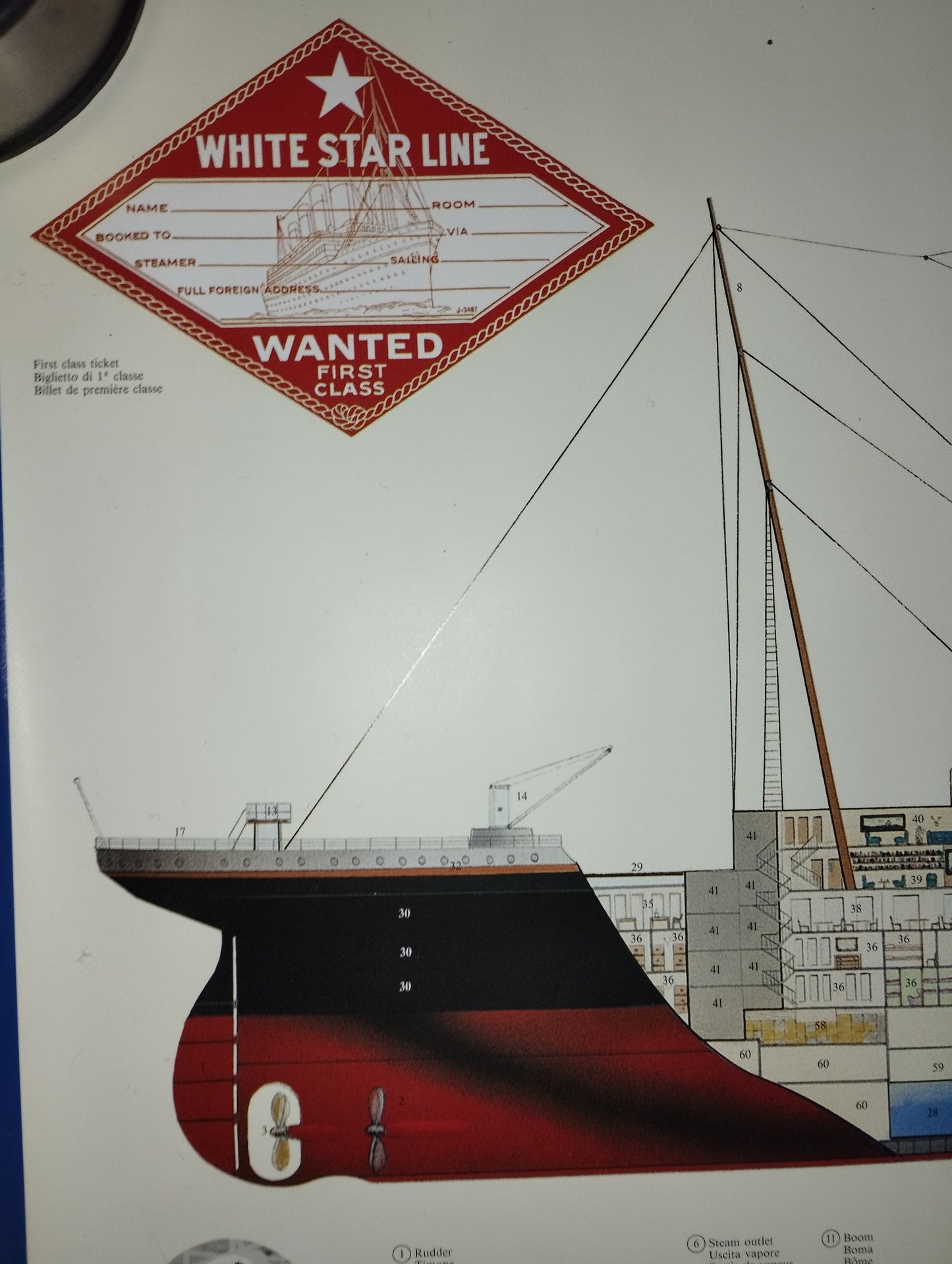 Poster Titanic Nuova Arti Grafiche Ricordi

Anni 90

Dimensioni 99X69 cm