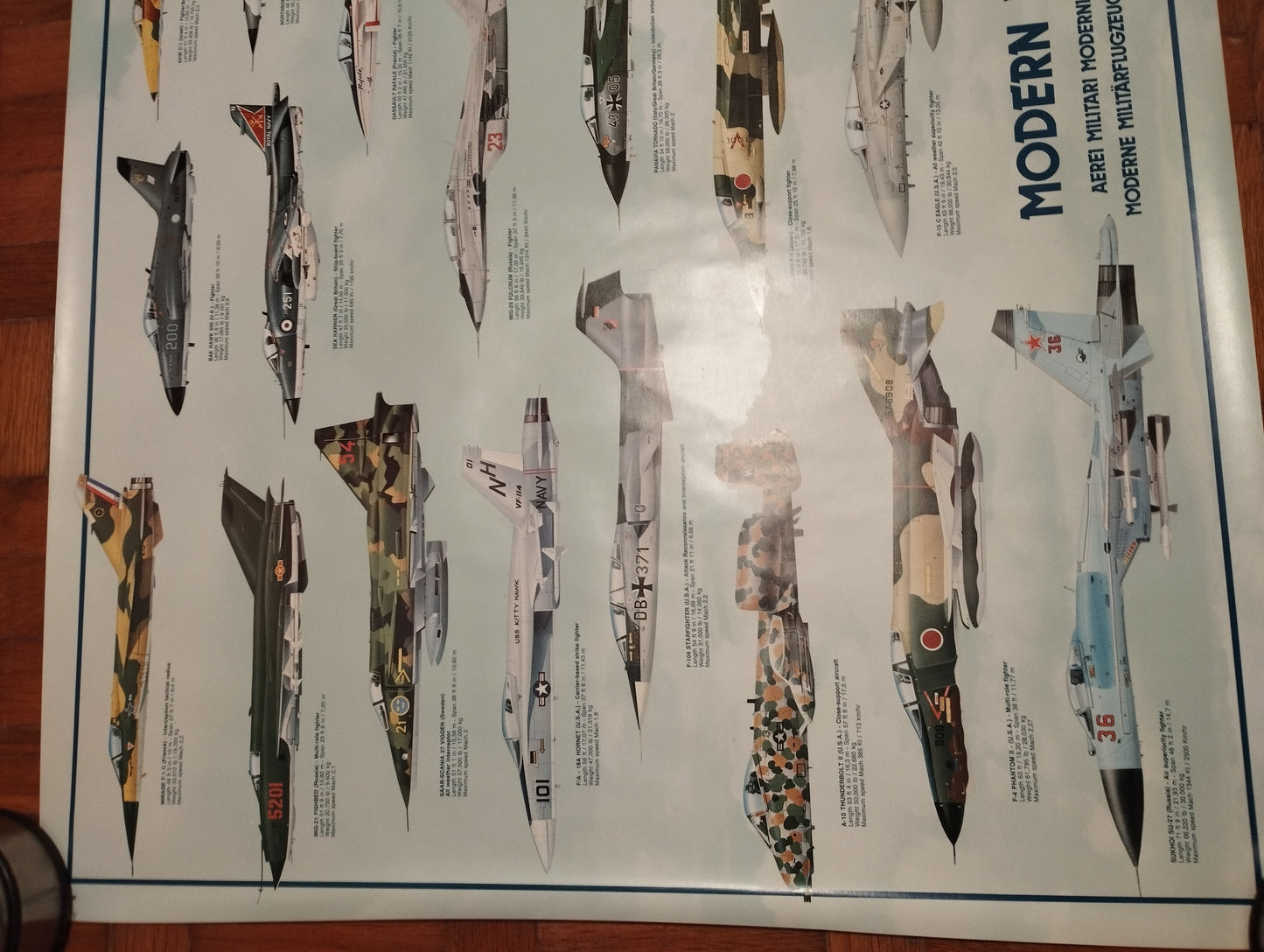 Poster Aerei Militari Moderni Nuova Arti Grafiche Ricordi

Anni 90

Dimensioni 99X69 cm