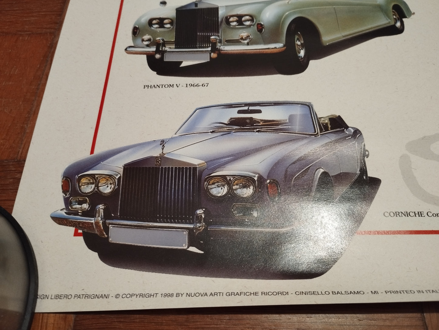 Poster Rolls Royce Nuova Arti Grafiche Ricordi

Anni 90

Dimensioni 99X69 cm