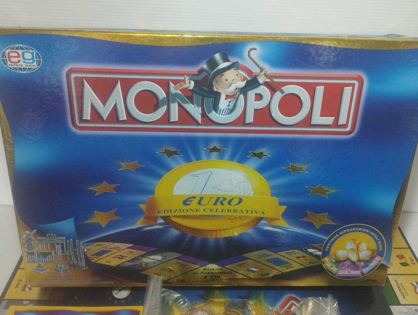 Monopoli Euro Ediz.Celebrativa
Edito nel 1999 da EG Editrice Giochi