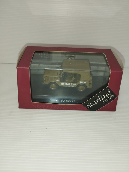 Modellino DKW Munga 4 Starline Models

Scala 1:43