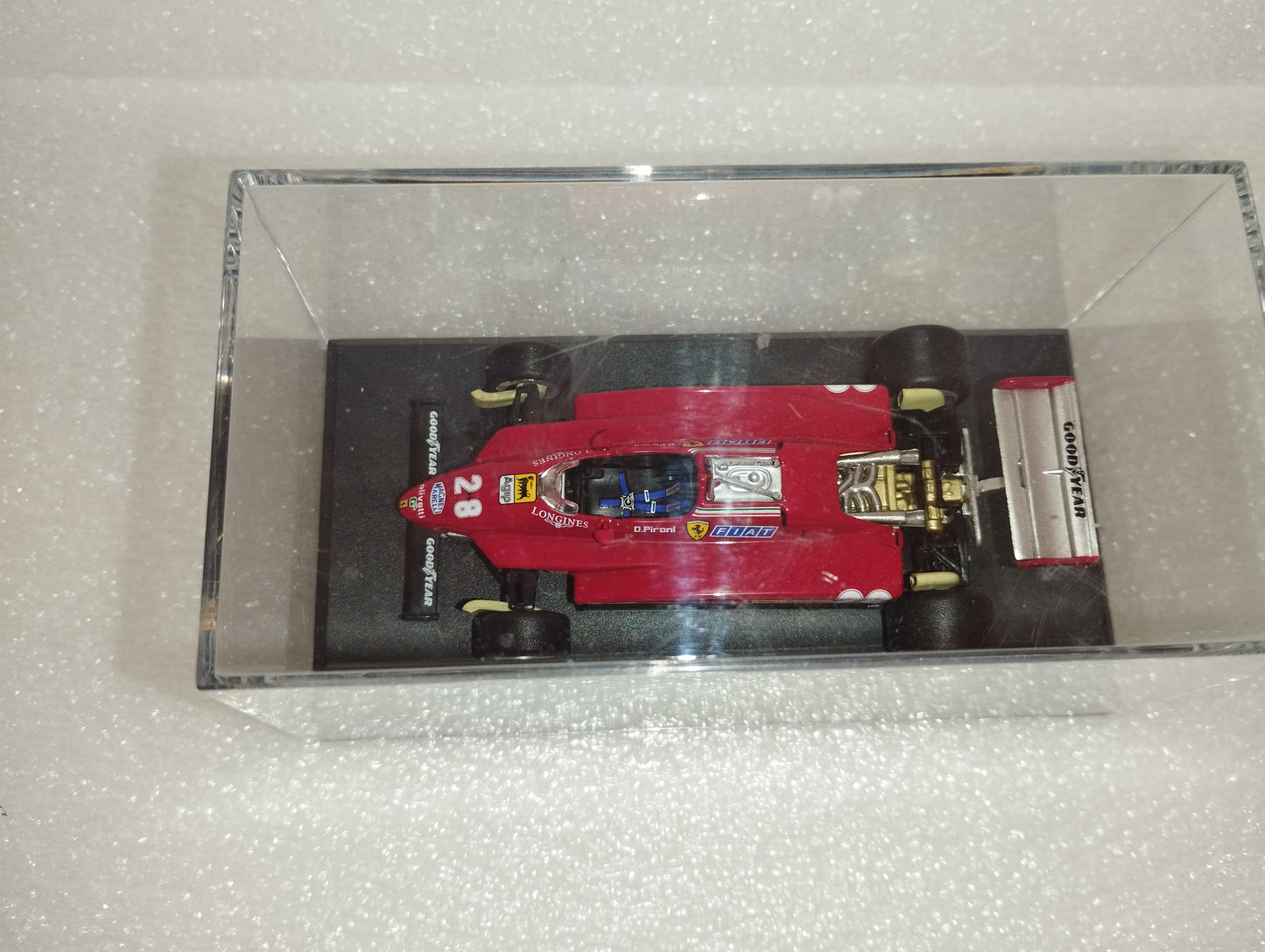 Modellino Ferrari 126 C2 1982 Didier Pironi
Scala  1:43