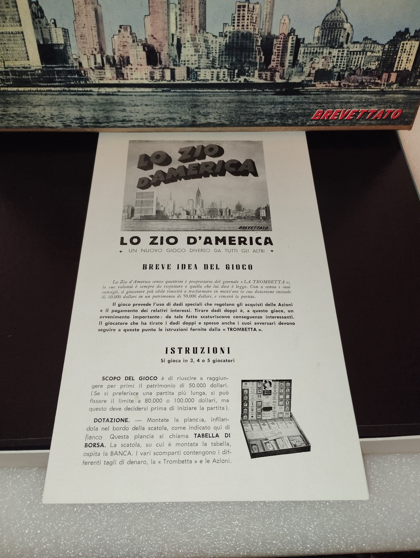 Lo Zio D'America Gioco Da Tavolo Editrice Giochi Vintage
Anni 60
Raro in queste condizioni