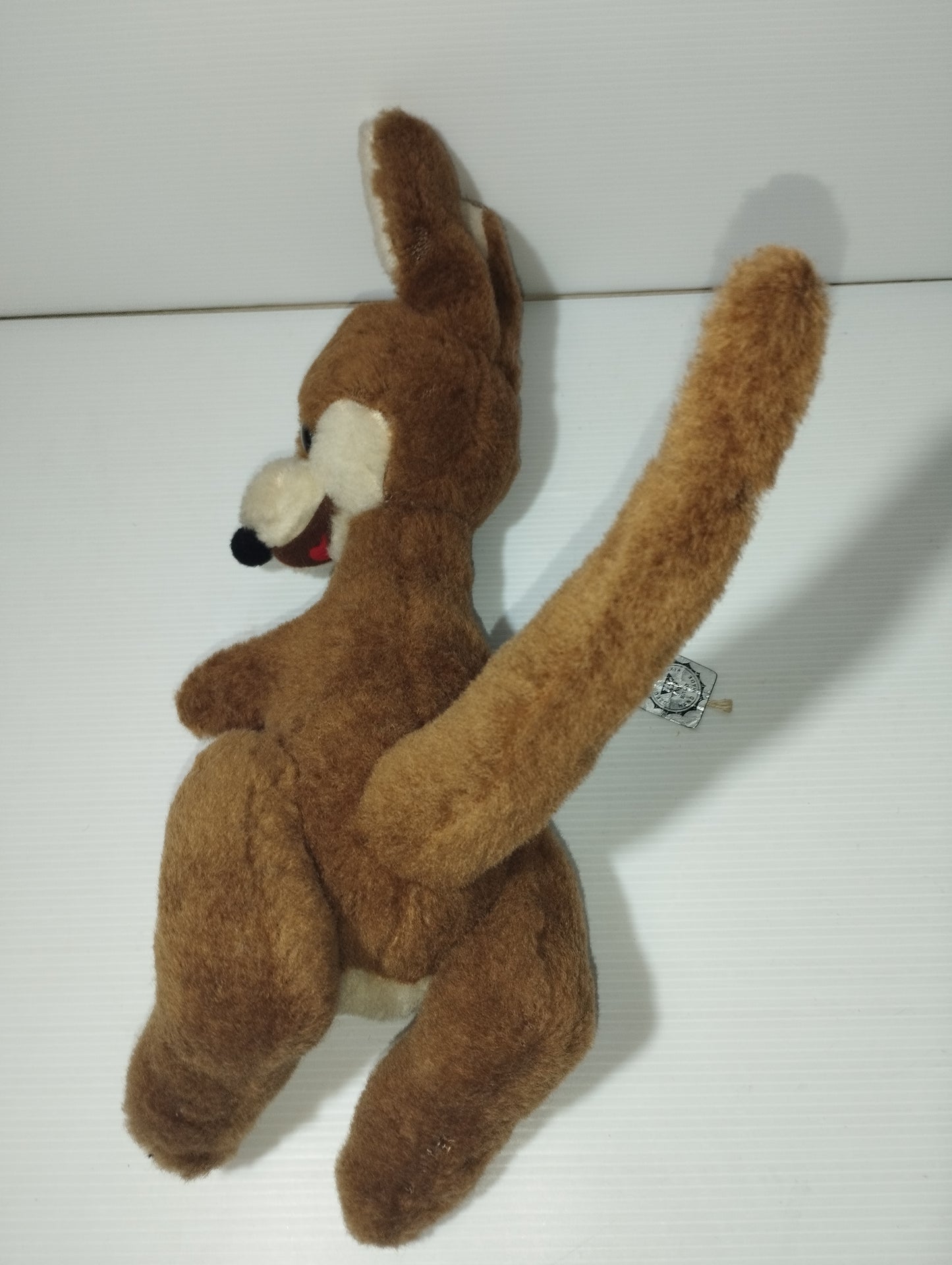 Peluche Canguro Con Piccolo
Marca Mú con etichetta originale
Made in Cecoslovacchia
Anni 50