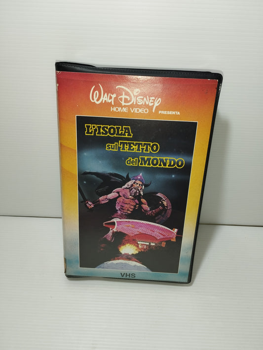 L'isola sul tetto del mondo VHS Walt Disney Home Ex Noleggio