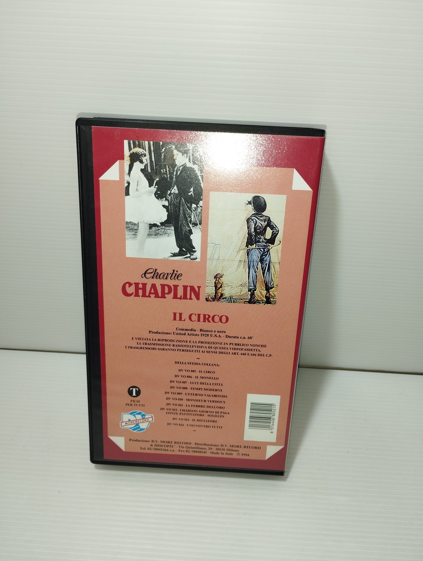 Il Circo Charlie Chaplin VHS
Edita nel 1994 da Morerecord