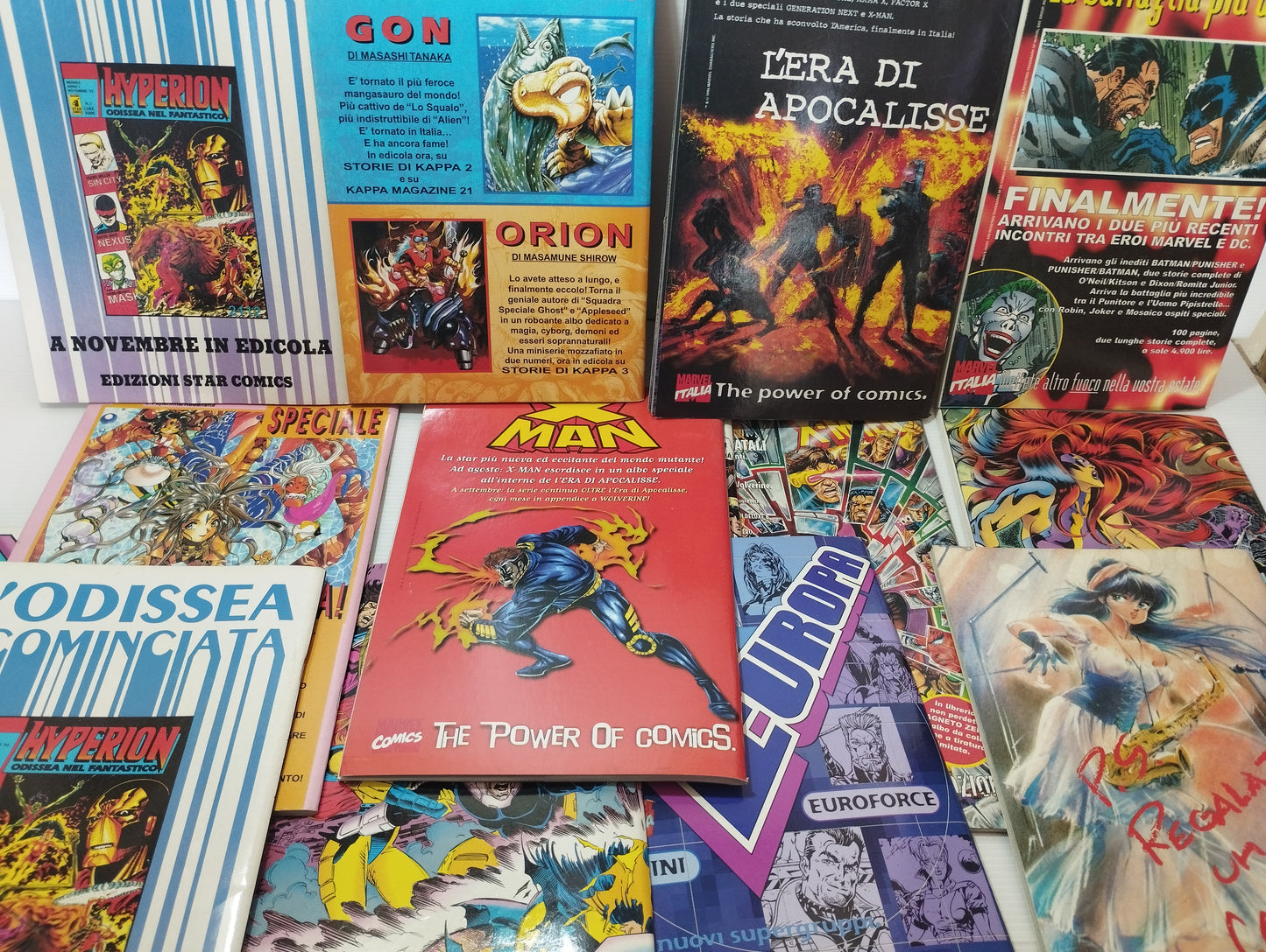 Lotto 14 Fumetti Marvel Comics
Editi negli Anni 90