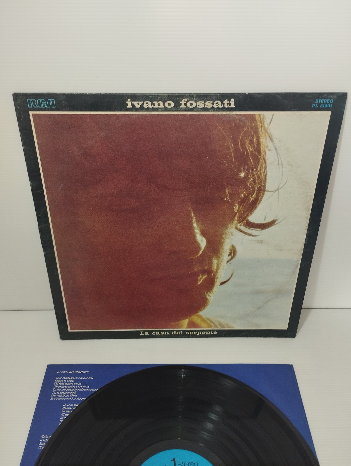 La casa del serpente  Ivano Fossati LP 33 Giri