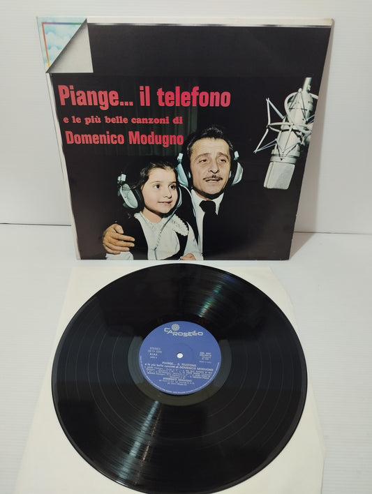 Piange Il Telefono Domenico Modugno LP 33 Giri