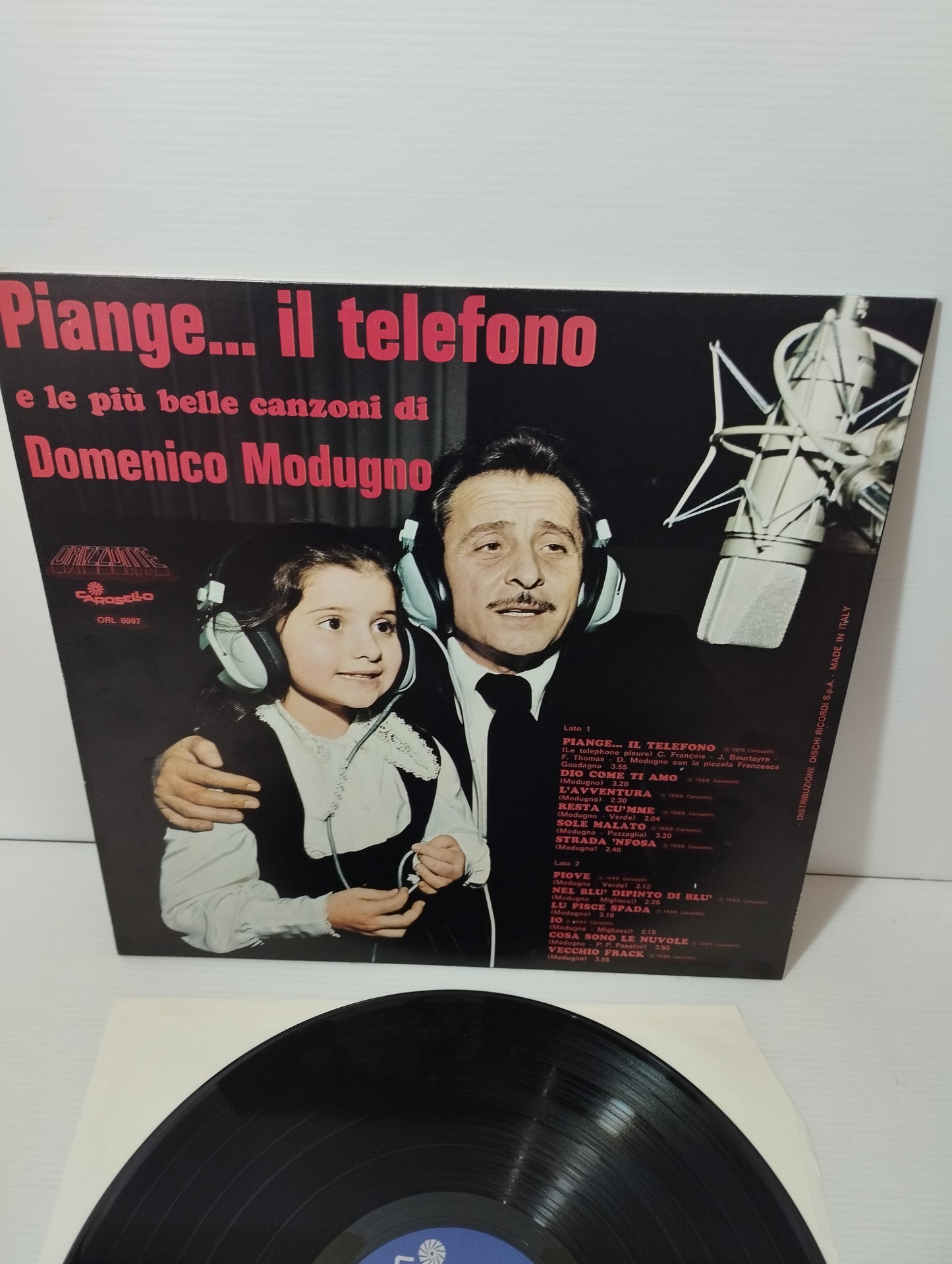 Piange Il Telefono Domenico Modugno LP 33 Giri