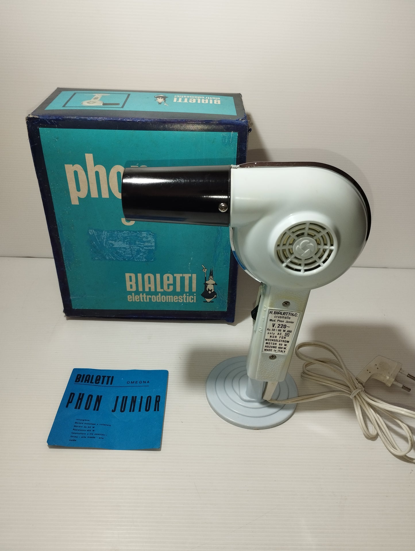 Bialetti Phon Junior Vintage
Made in Italy