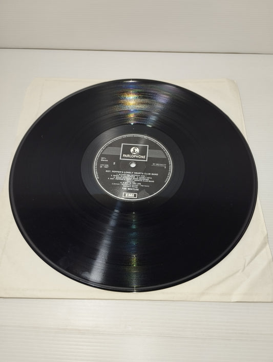 Sgt.Pepper's Lonely Hearts Club Band The Beatles LP 33 Giri
Edito  da  Parlophone Cod. 3C 062-04177
Stampa Svedese