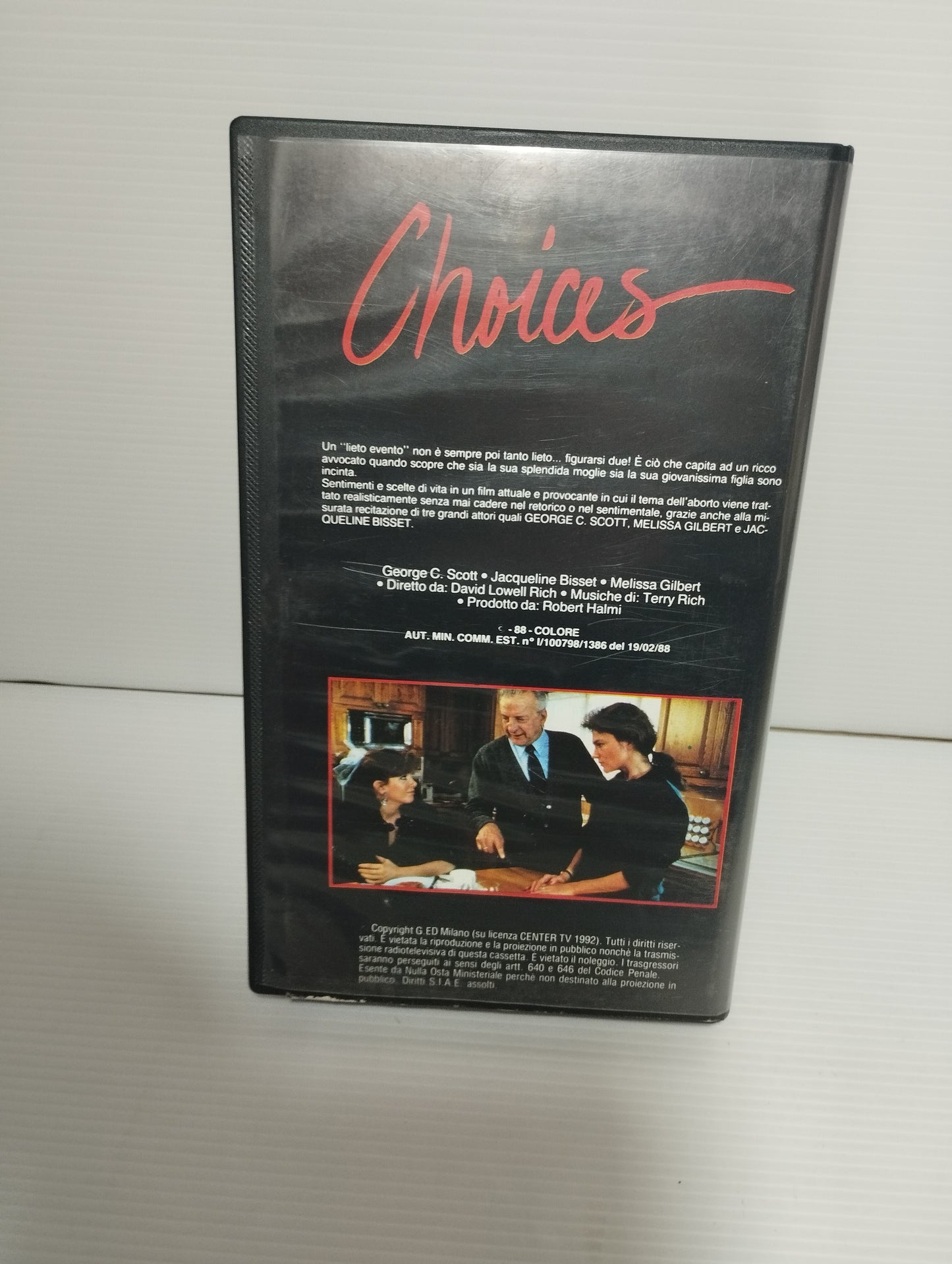 Choices VHS
Edita nel 1992  da  Video Club