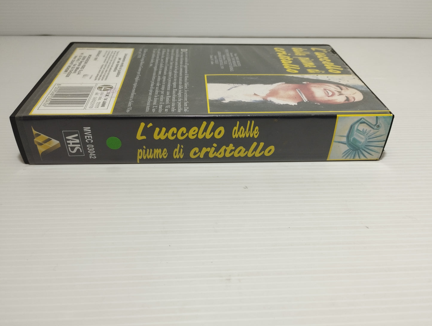 L'uccello dalle piume di cristallo VHS
Edita nel 1991  da  Mondadori Video