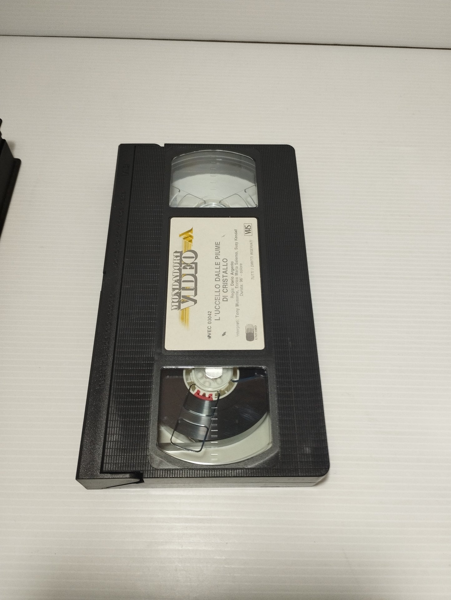 L'uccello dalle piume di cristallo VHS
Edita nel 1991  da  Mondadori Video