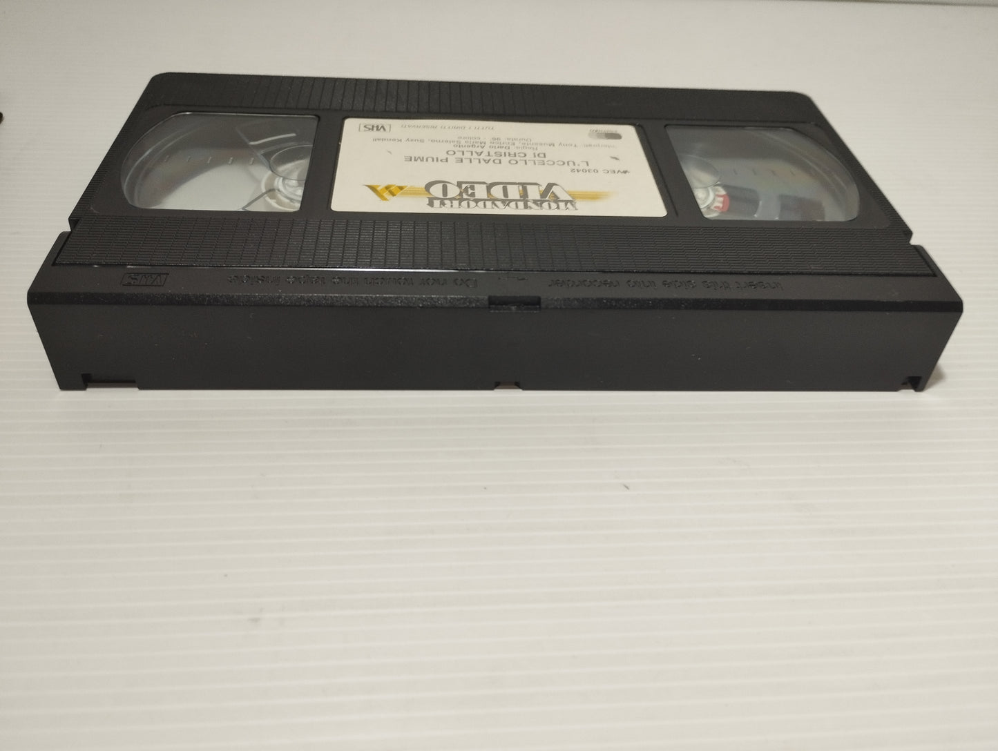 L'uccello dalle piume di cristallo VHS
Edita nel 1991  da  Mondadori Video