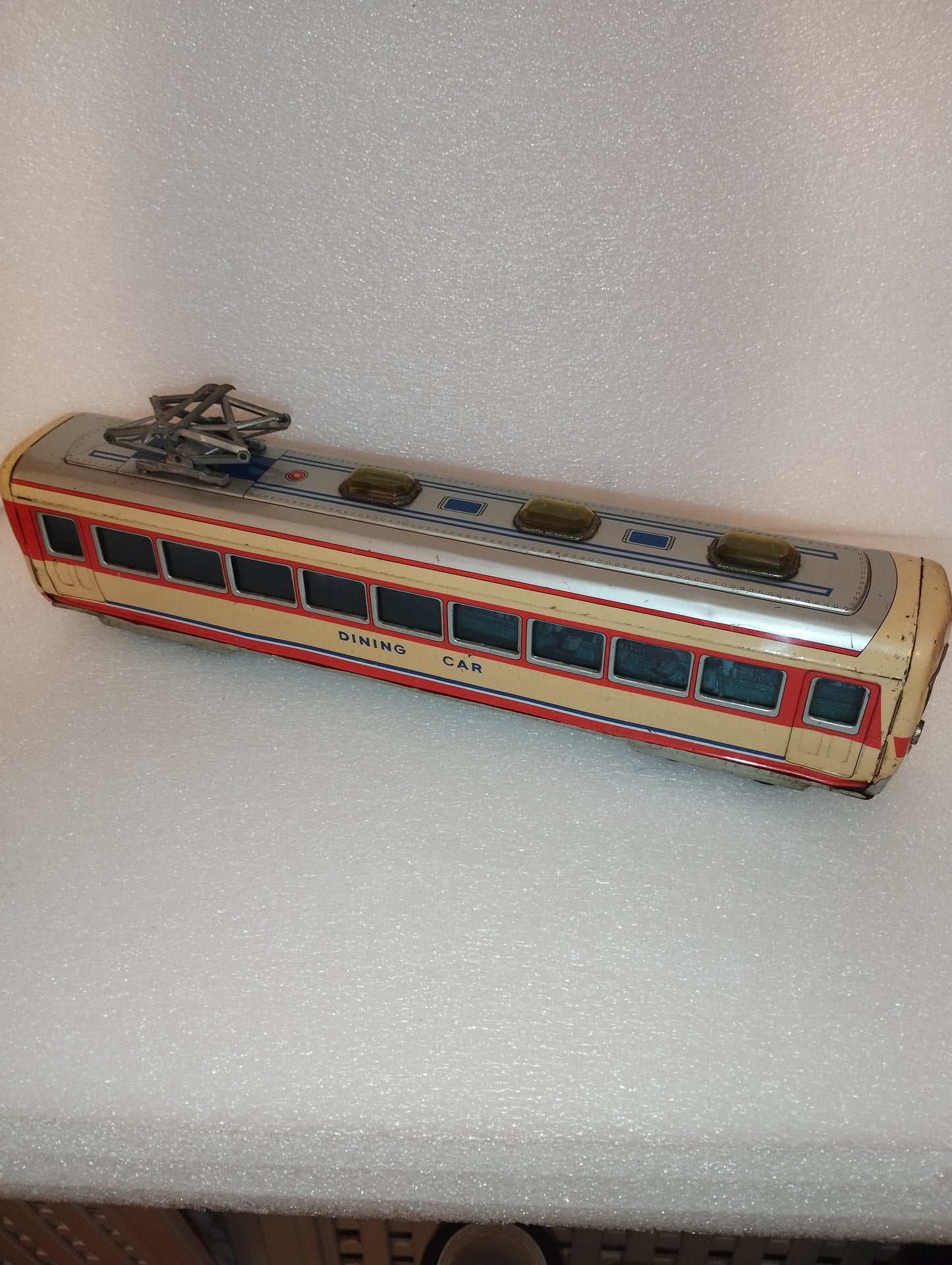 Modello Carrozza Dining Car In Latta Prodotto da Daiya
Made in  Japan
Anni 60