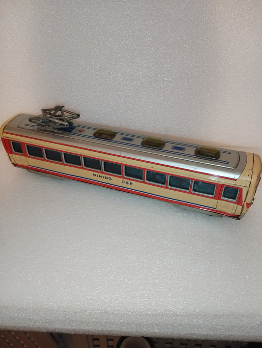 Modello Carrozza Dining Car In Latta Prodotto da Daiya
Made in  Japan
Anni 60