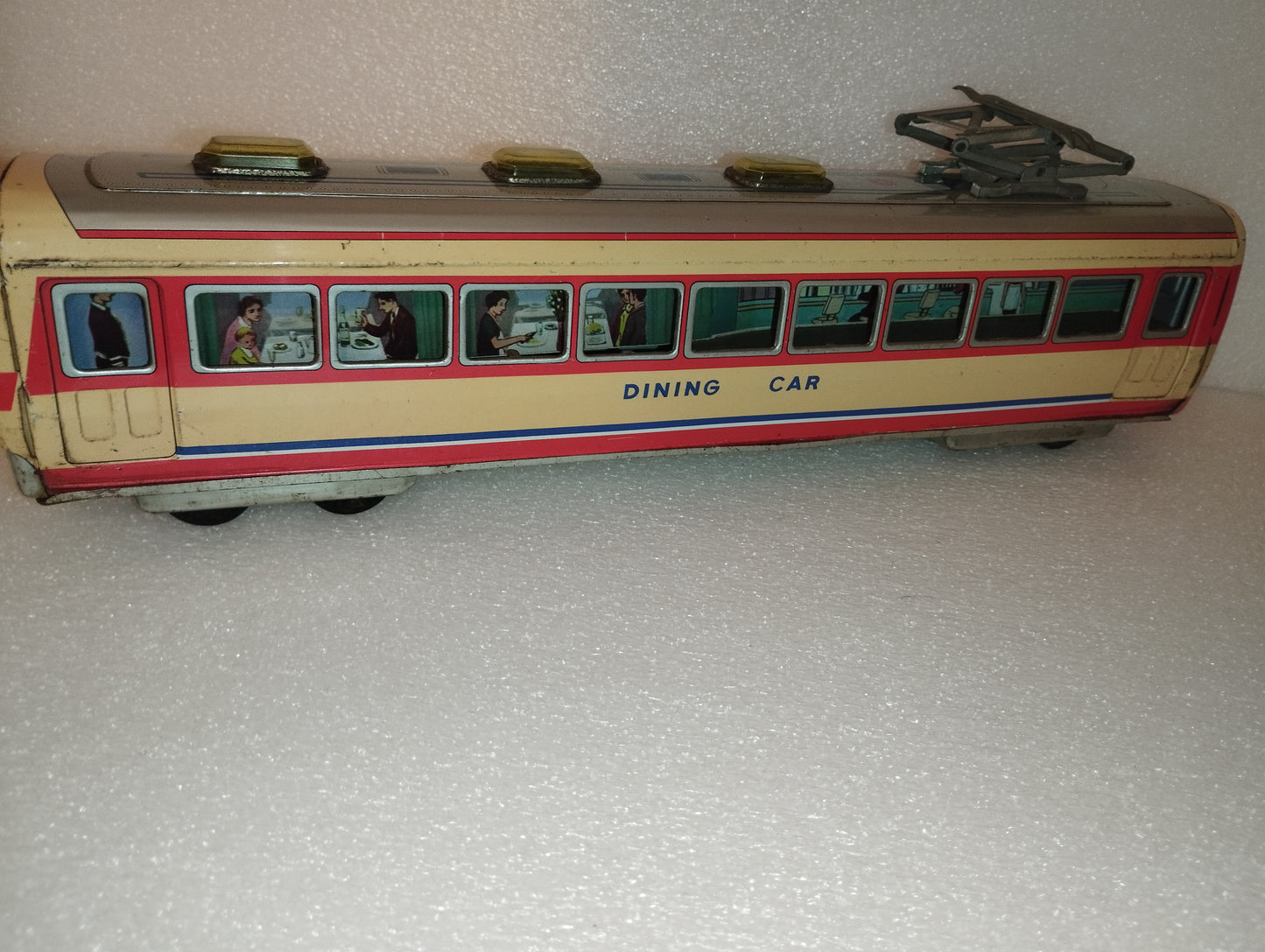 Modello Carrozza Dining Car In Latta Prodotto da Daiya
Made in  Japan
Anni 60