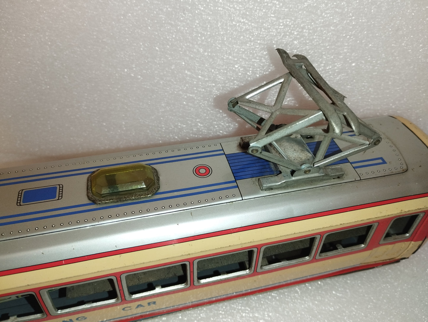 Modello Carrozza Dining Car In Latta Prodotto da Daiya
Made in  Japan
Anni 60