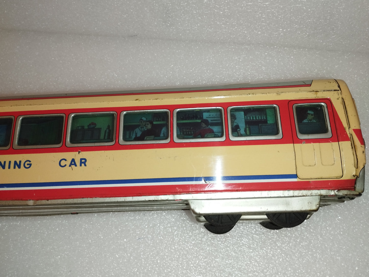 Modello Carrozza Dining Car In Latta Prodotto da Daiya
Made in  Japan
Anni 60