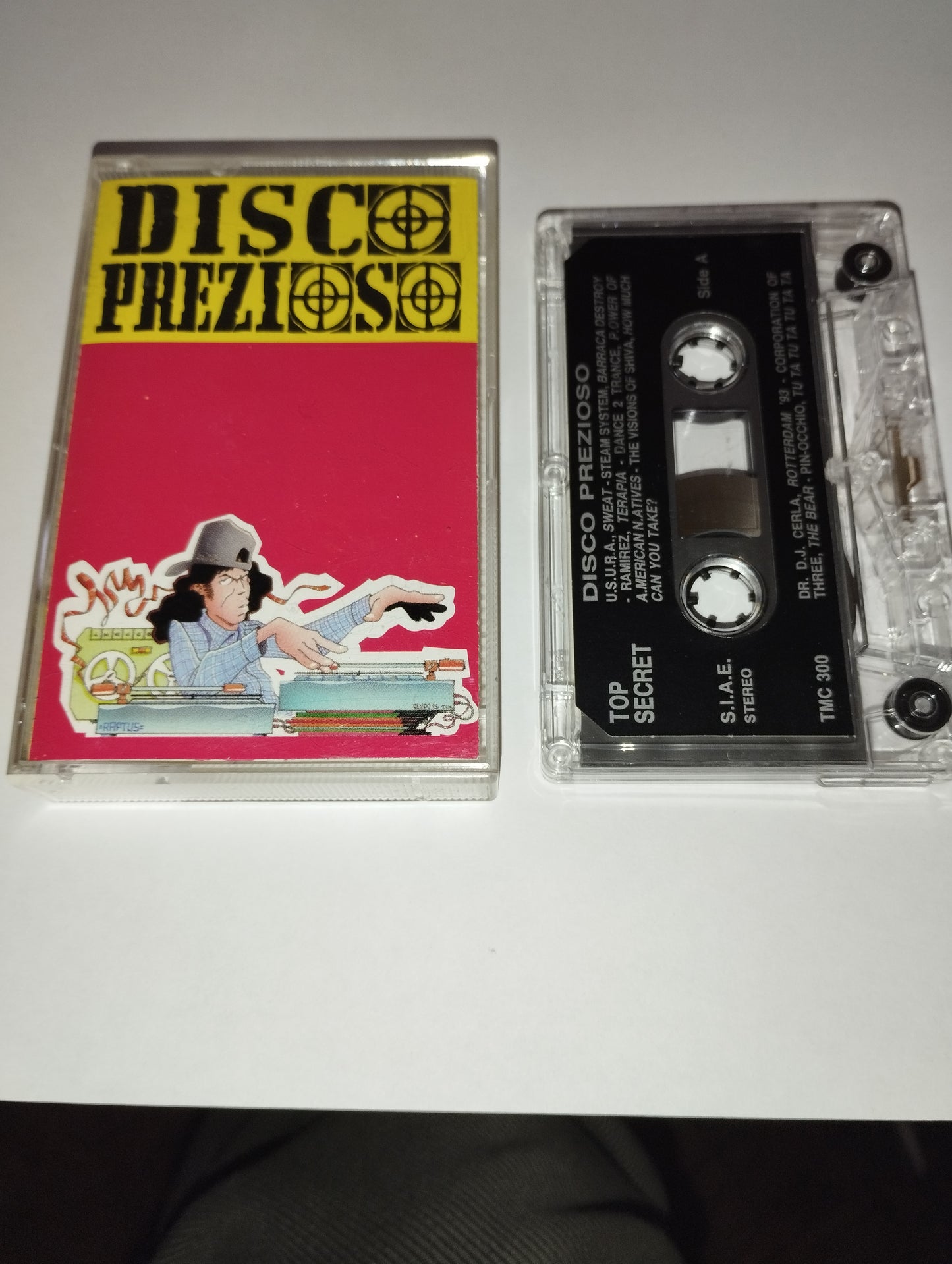 Disco Prezioso  Musicassetta
Top Secret Records Cod.TMC 300