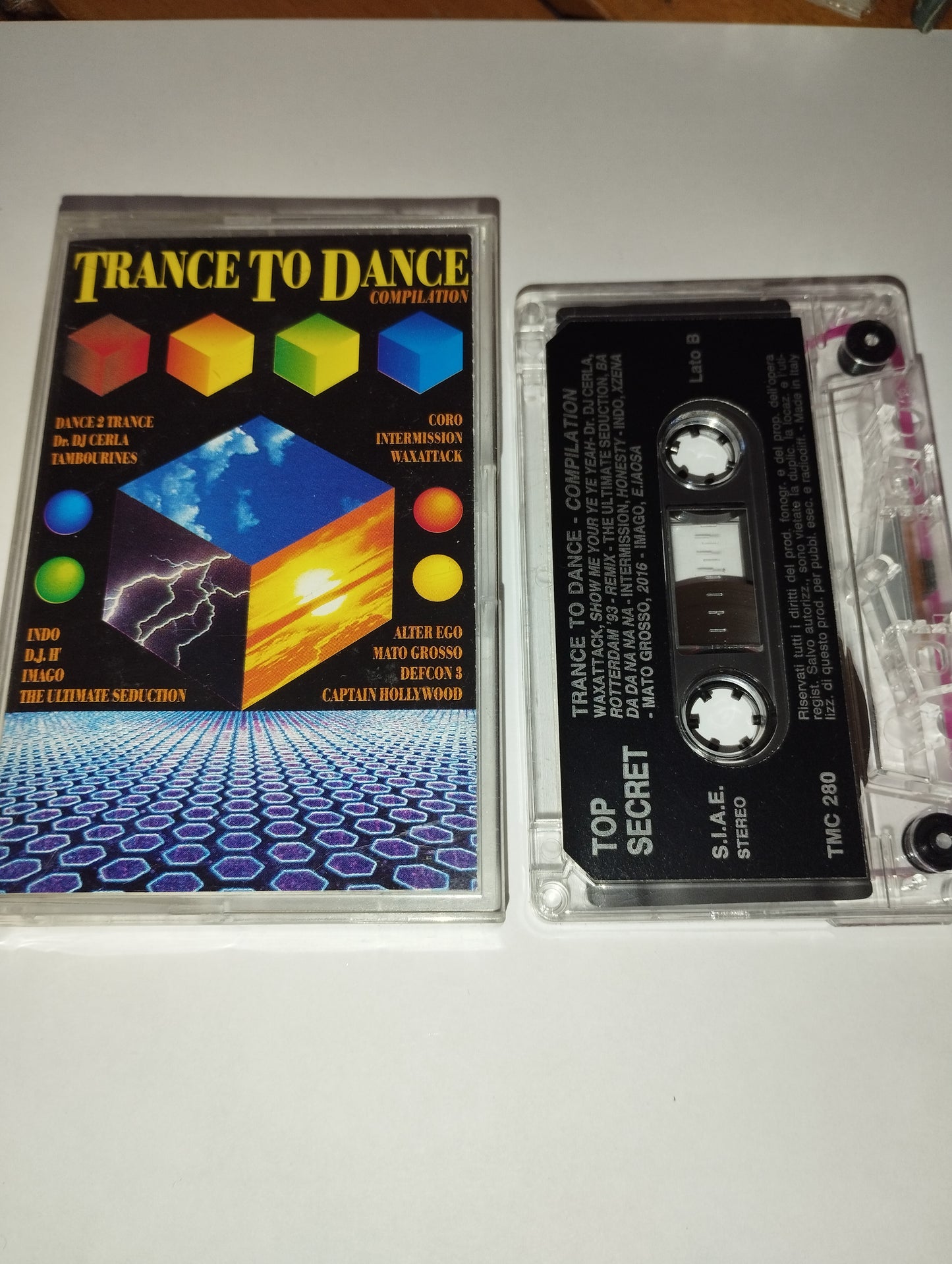 Trance To Dance   Musicassetta
Edita da Top Secret TMC 280