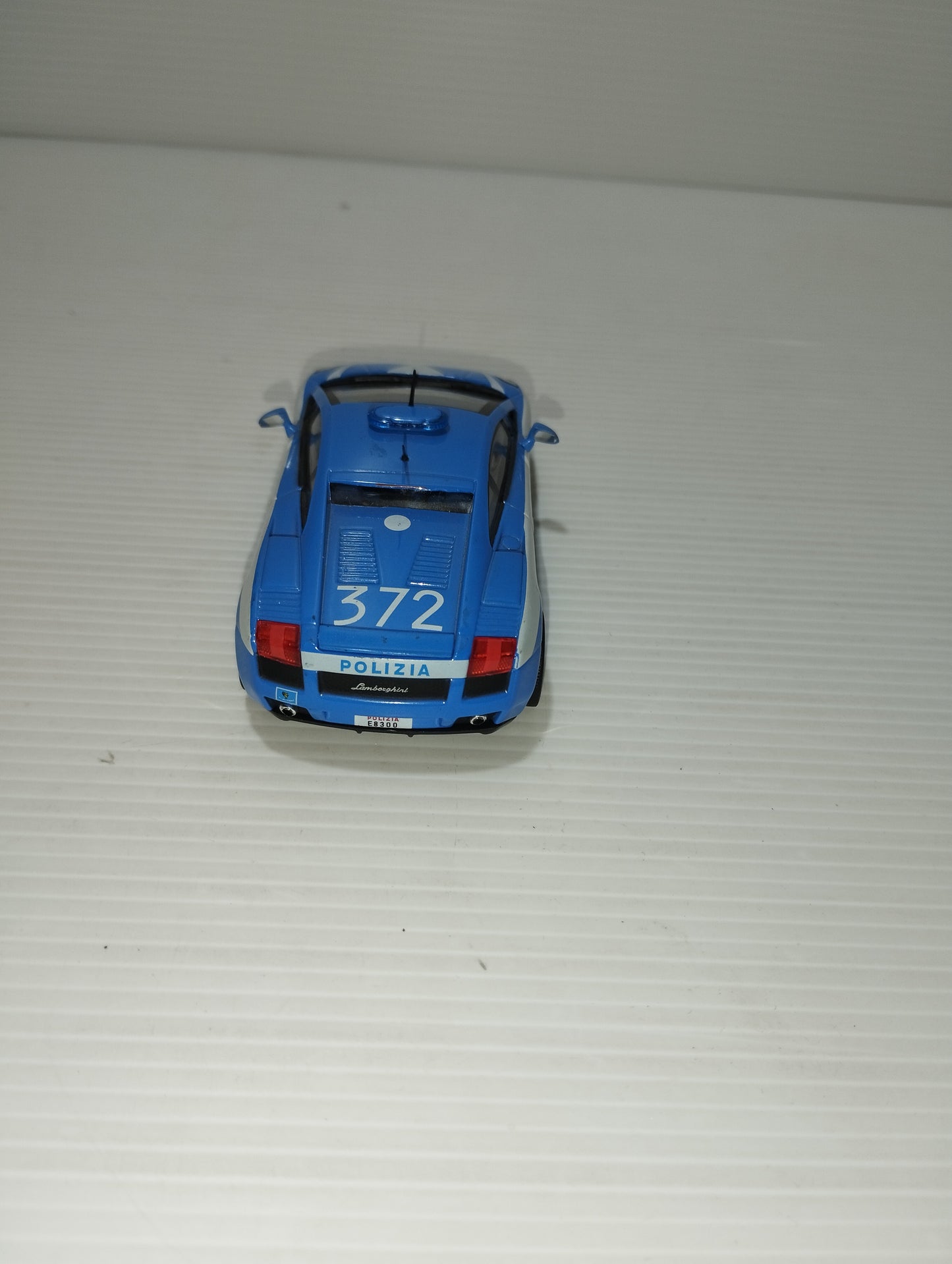 Modellino Lamborghini Gallardo 2003 della Polizia.

Scala 1:43.