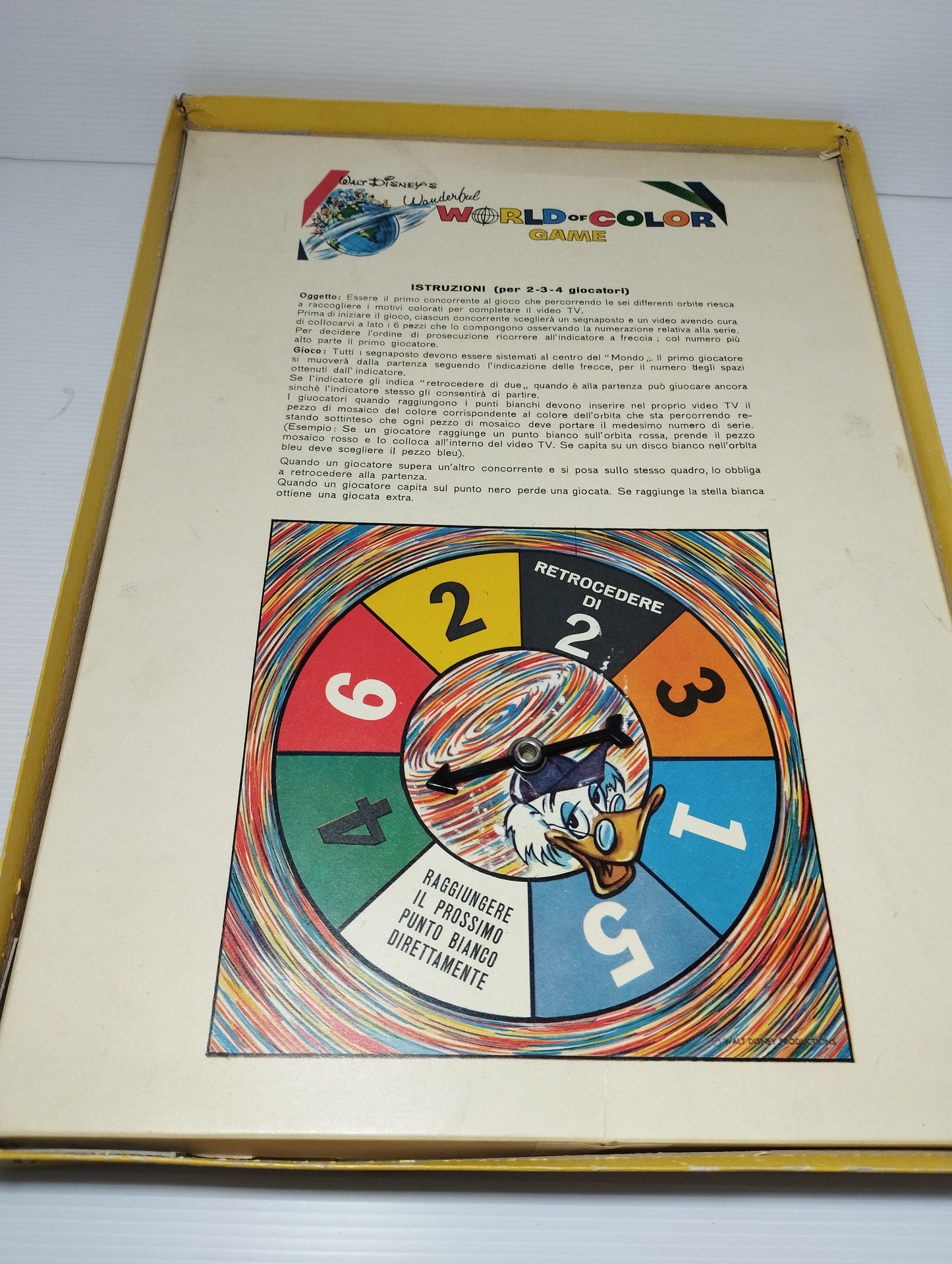 Gioco World Of Colore Walt Disney
Mondo dei colori
Originale Anni 60