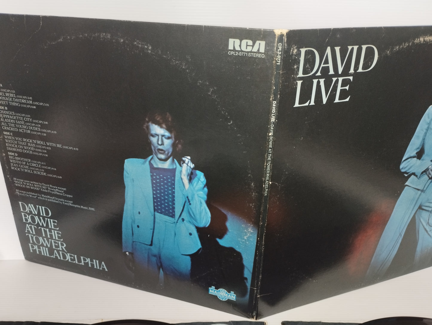 David Bowie At The Power Philadelphia 2Lp 33 Giri