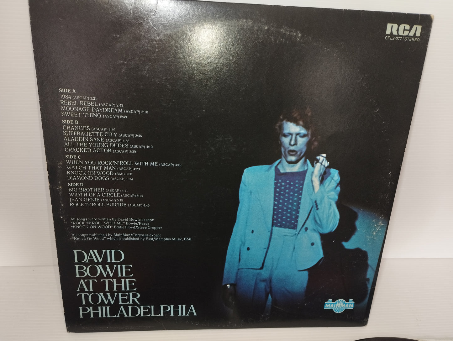 David Bowie At The Power Philadelphia 2Lp 33 Giri