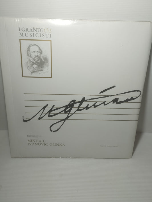 Mikhail Ivanovic Glinka Vinile 10" 33 giri
I Grandi Musicisti Fratelli Fabbri Editori n.152
Anni 60 sigillato