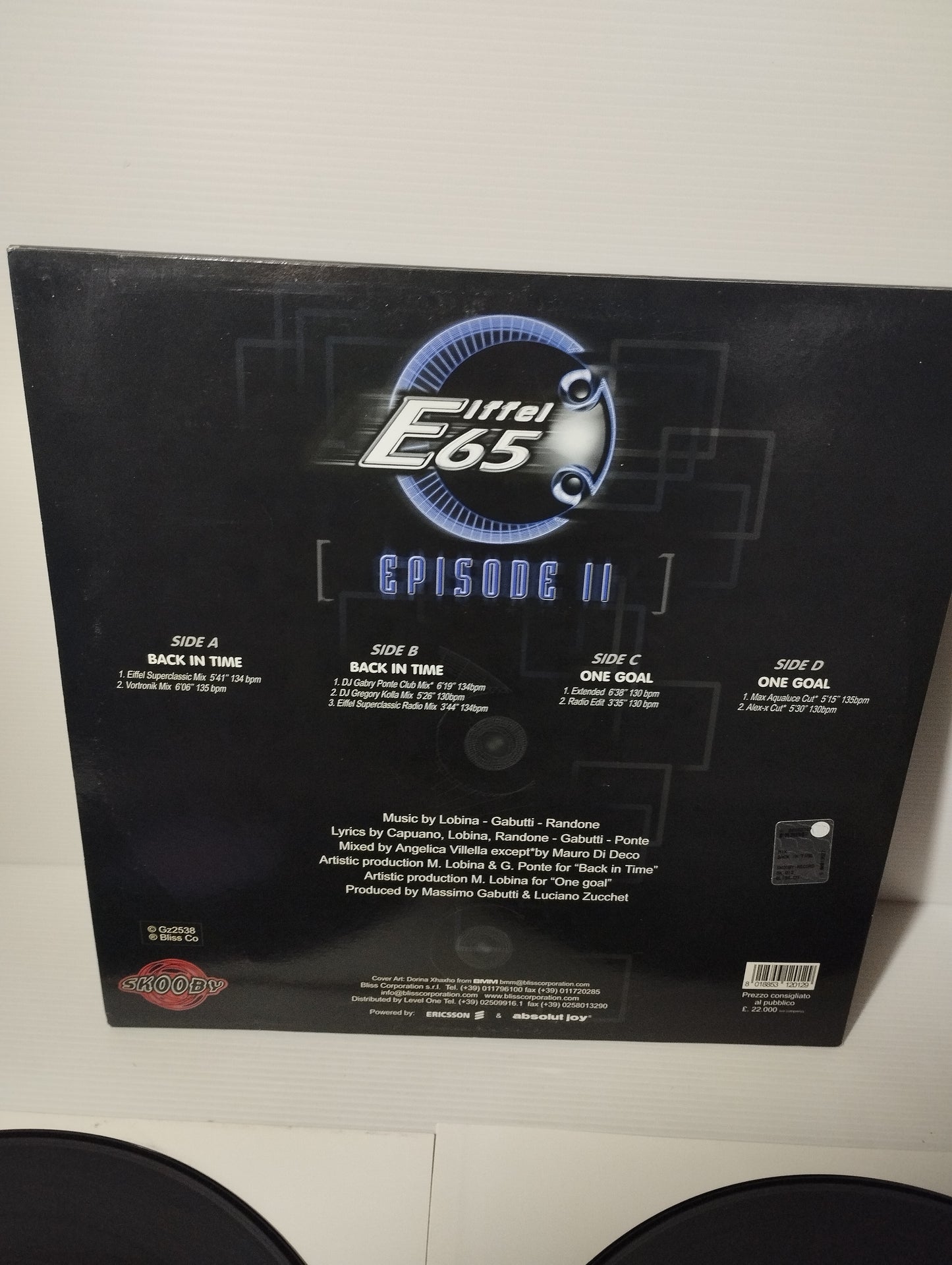 Eiffel 65 Episode II 2 LP 33 Giri
Edito nel 2000