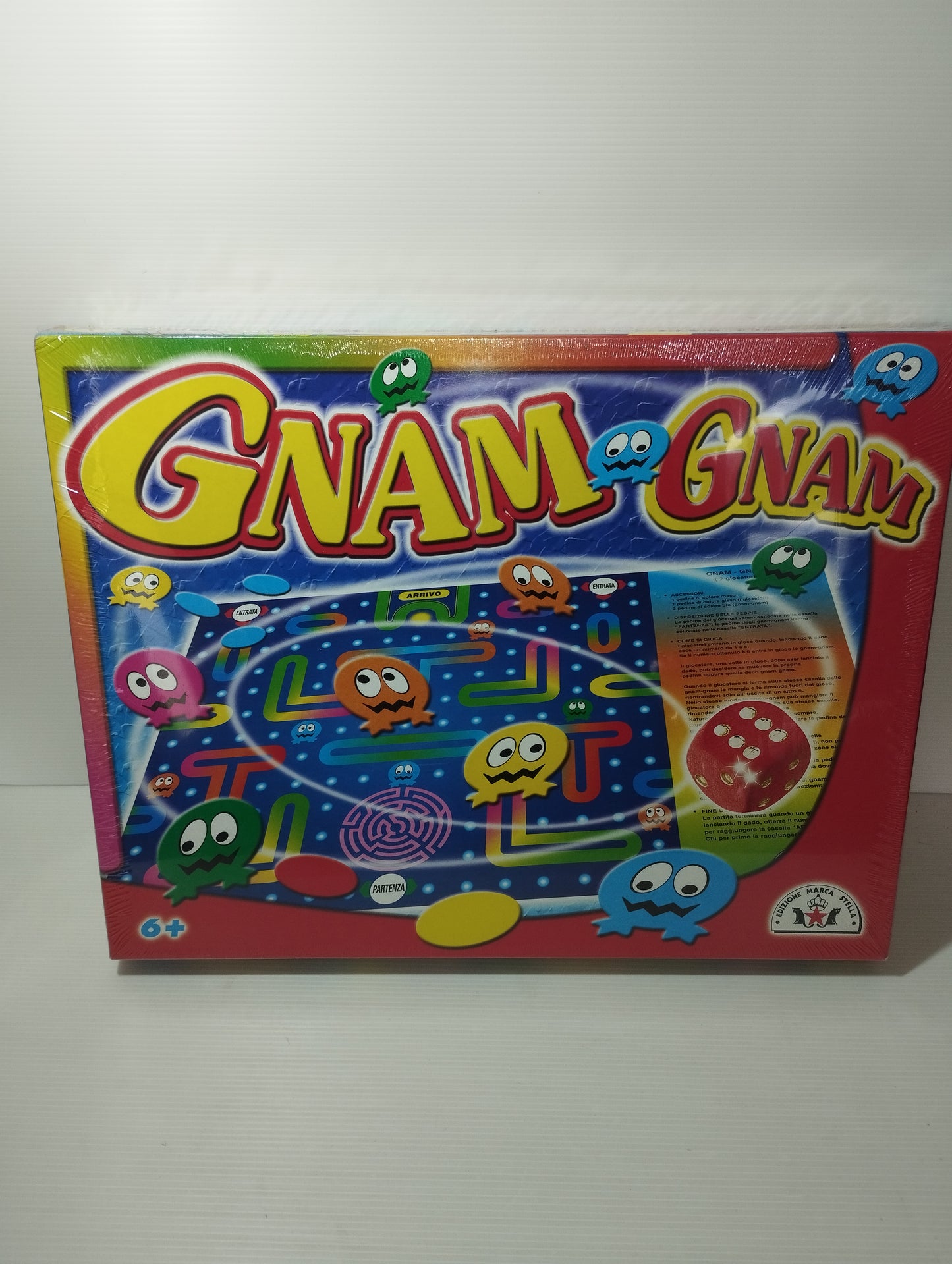 Gioco da tavolo Gnam Gnam
Edizione Marca Stella sigillato