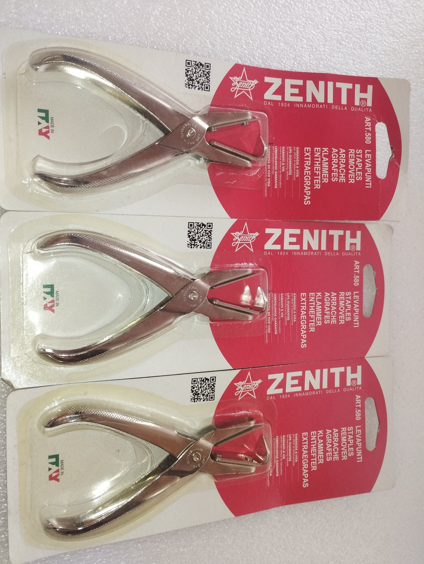 3 Levapunti Zenith Art.580