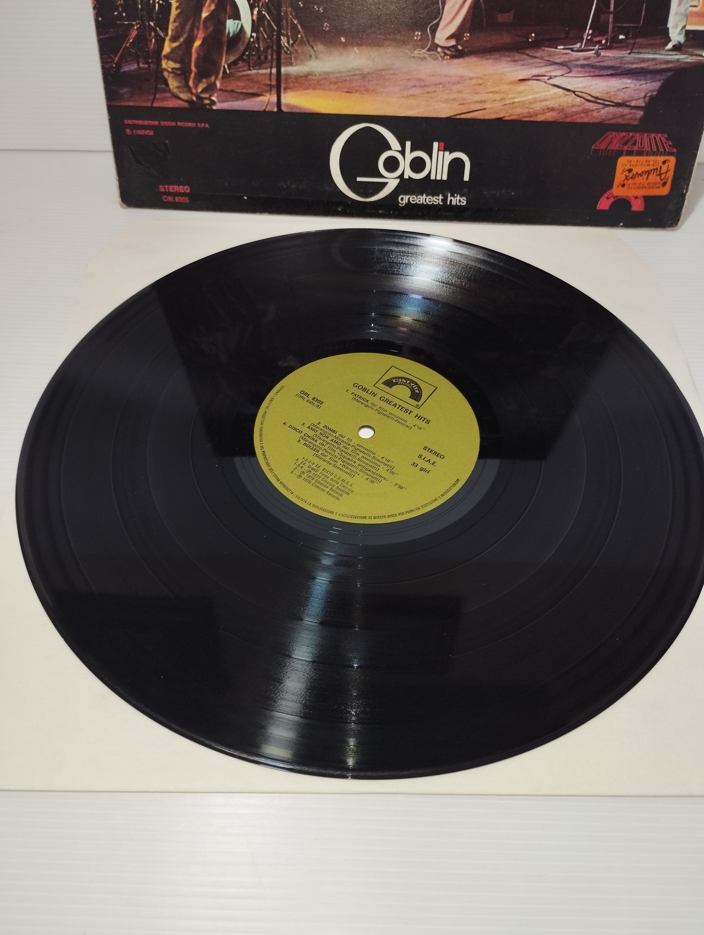 Goblin Greatest Hits
Edito nel 1979  da Cinevox Cod.ORL 8305