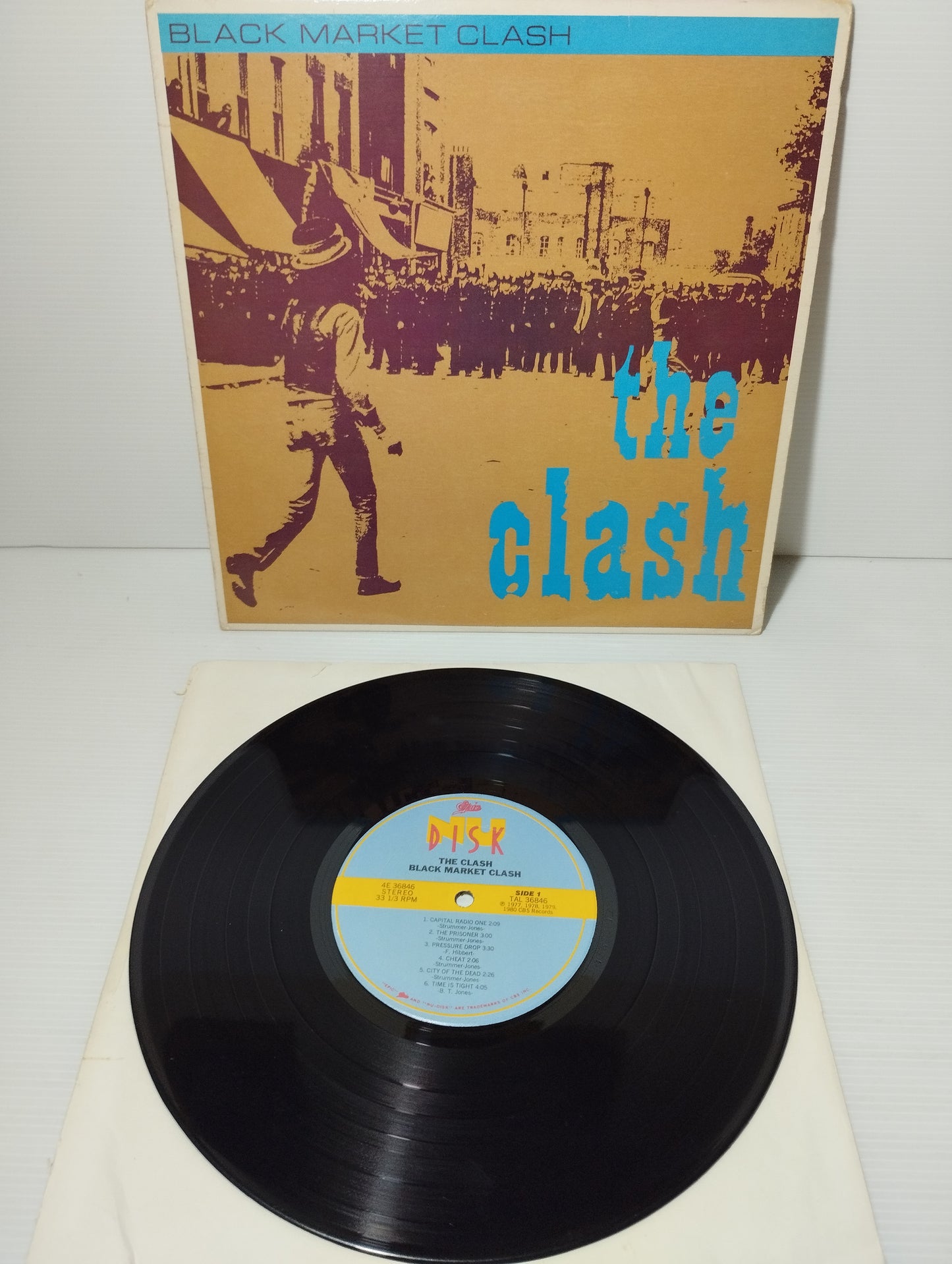 Black Market Clash The Clash Vinile 10" Edito nel 1980 da Epic