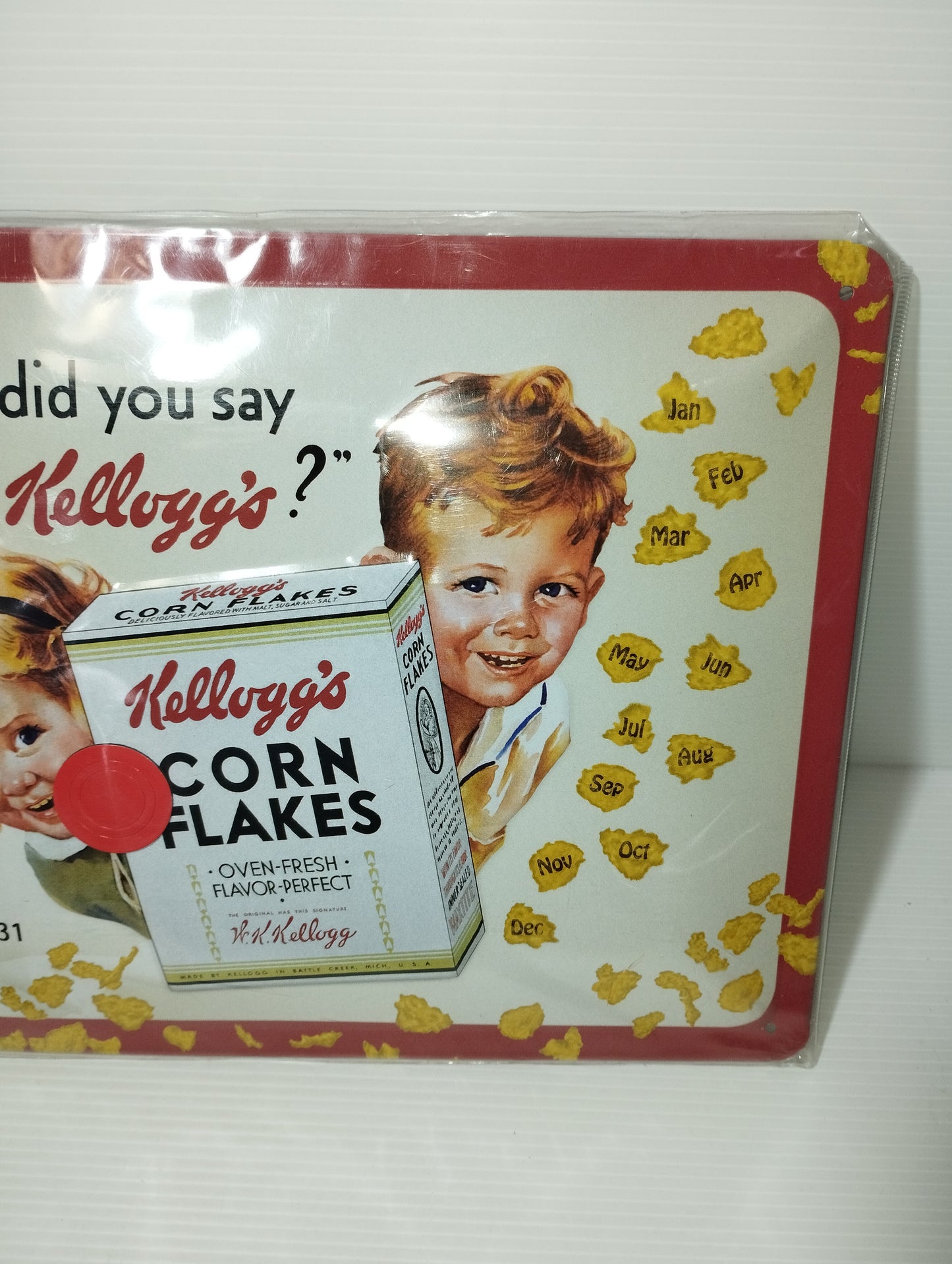 Kellogg's Calendario Perpetuo In Metallo
Nostalgic Art
Made in Germany