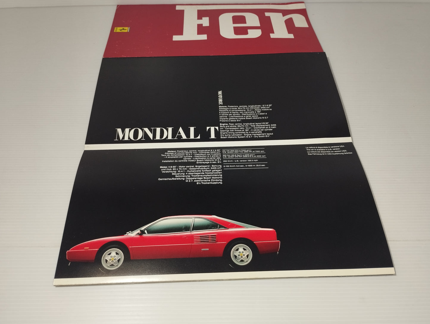 Ferrari Depliant Pubblicitario

Originale Anni 90