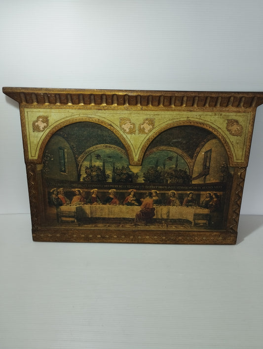 Antico Pannello Ultima Cena In Legno P.E.C. Firenze

Dimensioni pannello 47 x 31 cm circa