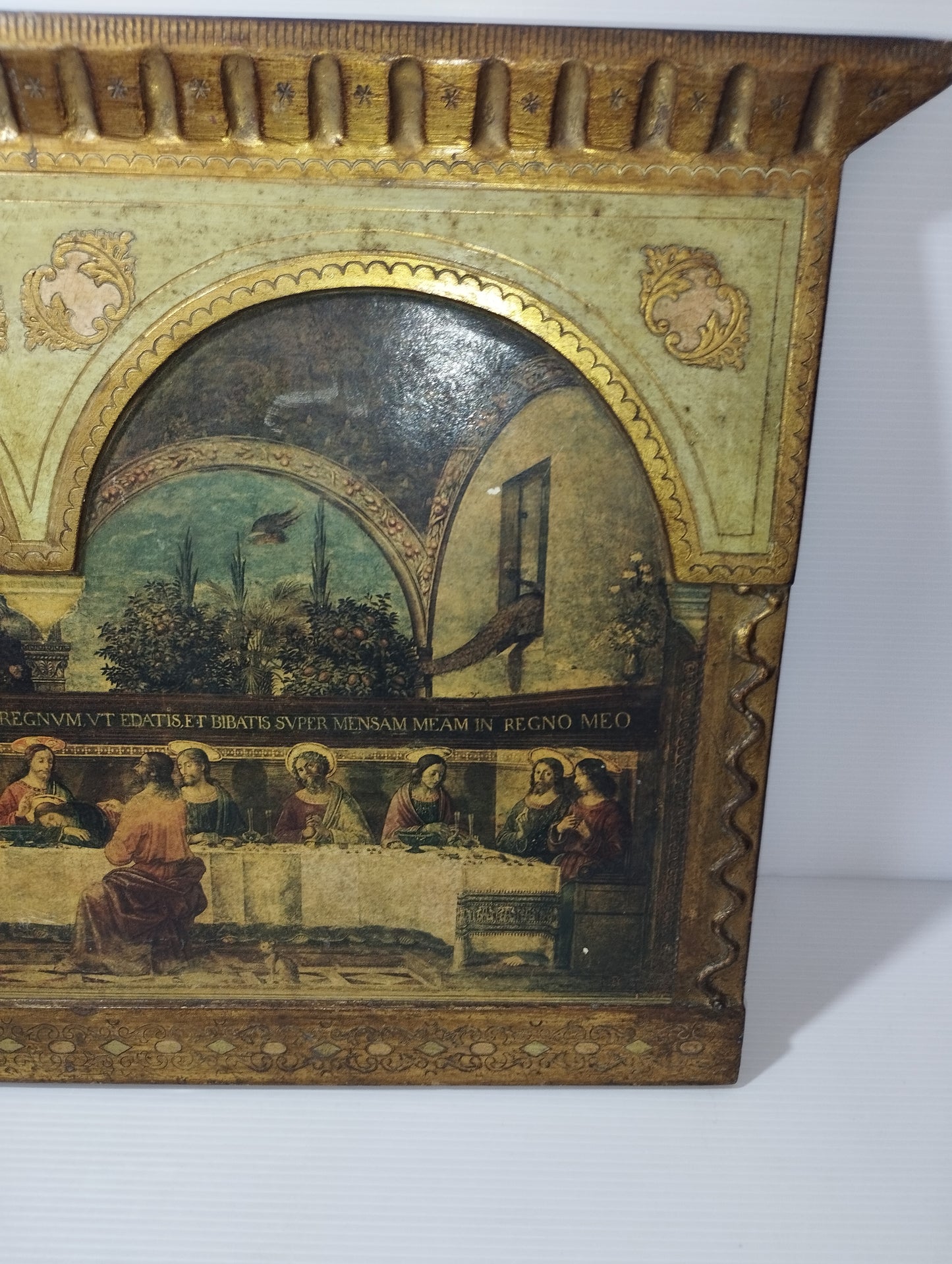 Antico Pannello Ultima Cena In Legno P.E.C. Firenze

Dimensioni pannello 47 x 31 cm circa