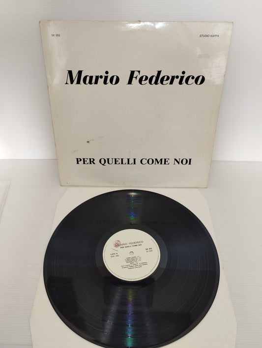 Per Quelli Come Noi Mario Federico LP 33 giri