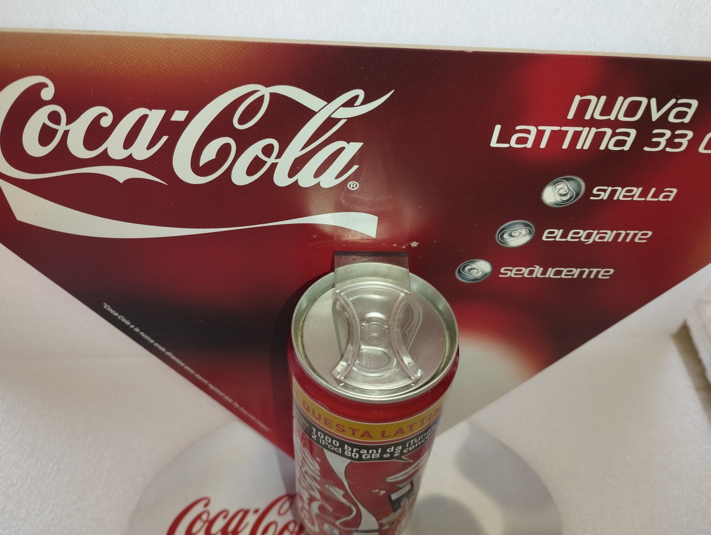 Coca Cola Espositore Pubblicitario
In plastica e alluminio