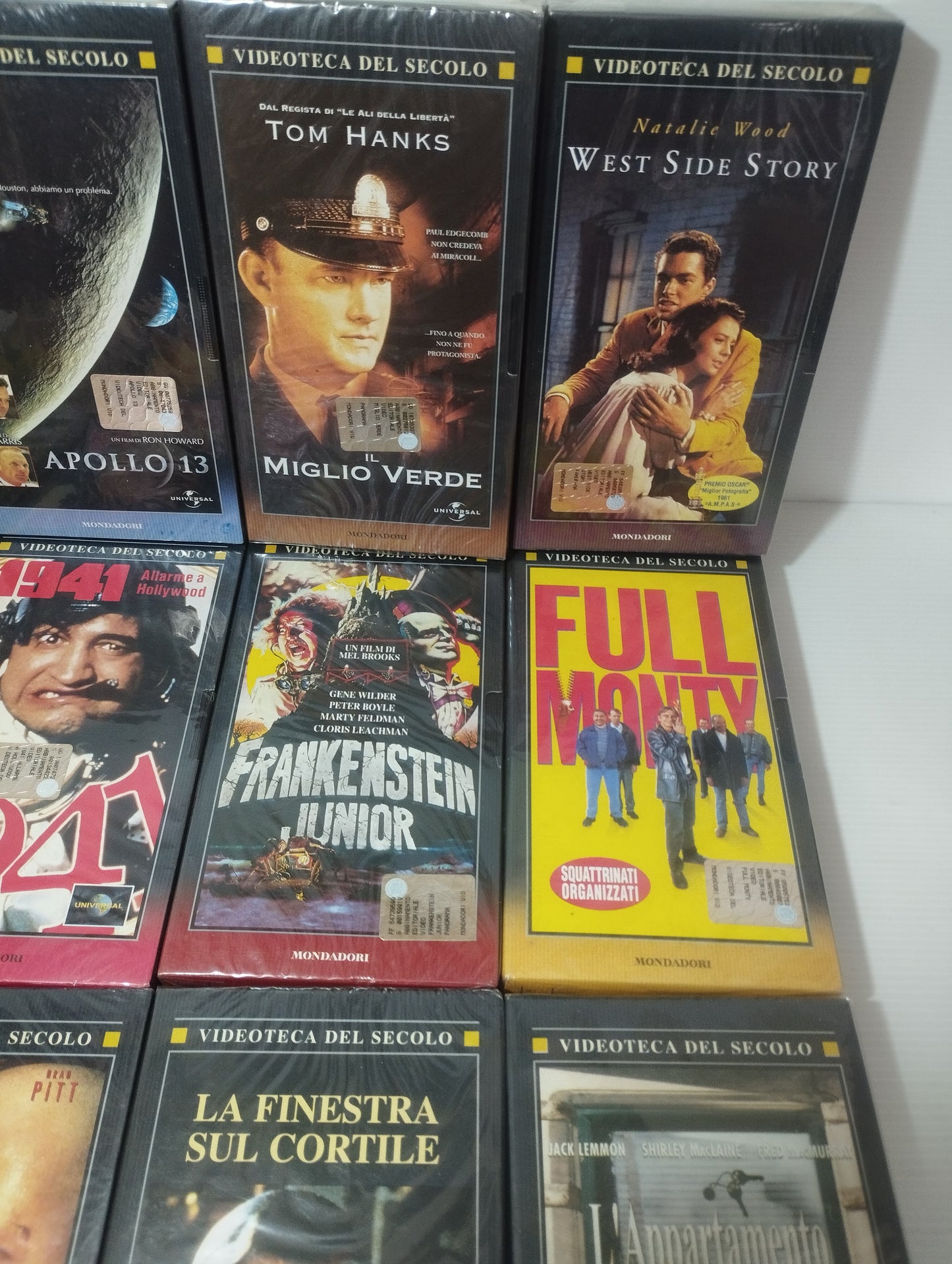 12 Film In VHS Videoteca Del Secolo Mondadori