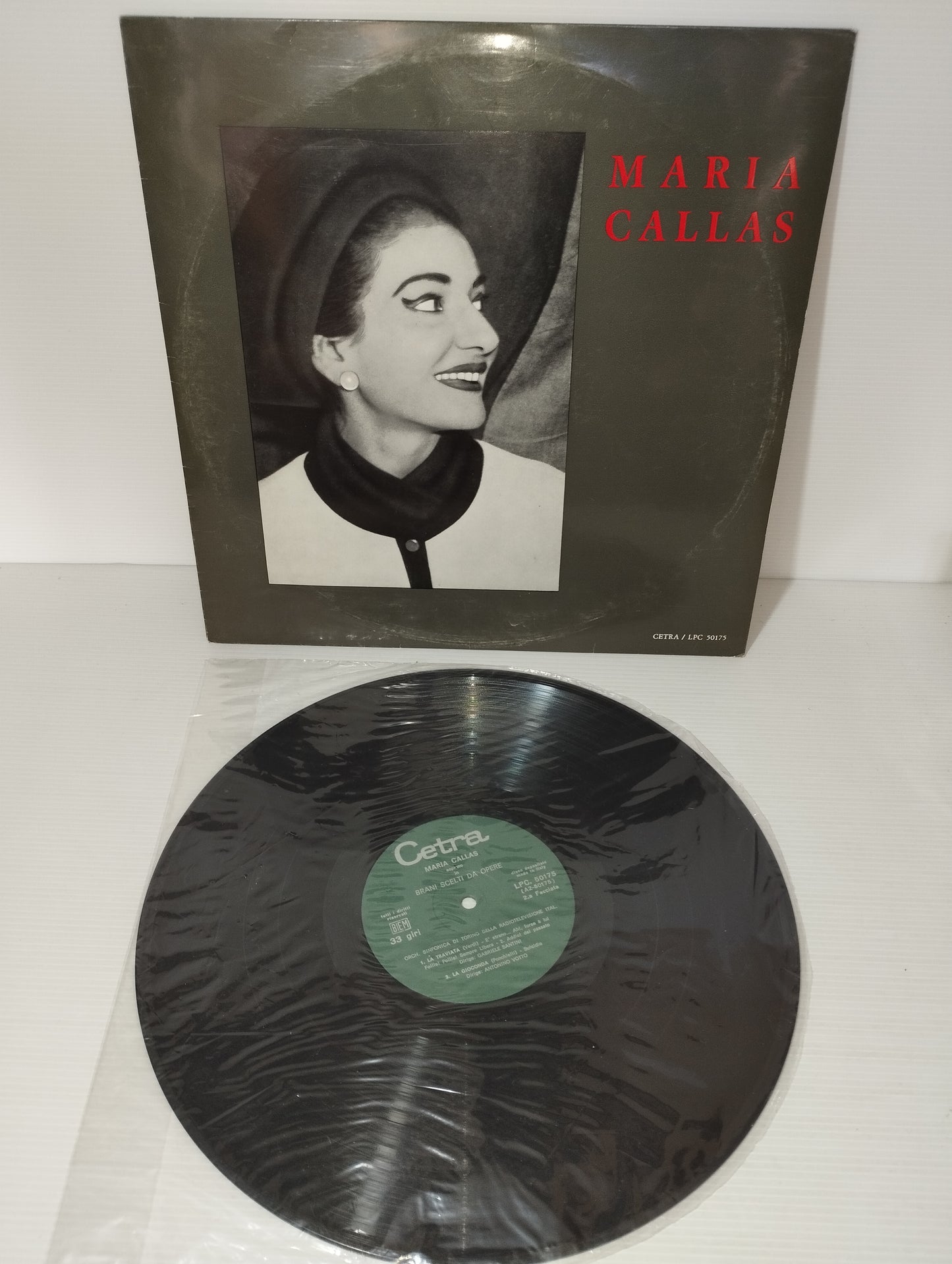 Maria Callas Lp 33 Giri
Edito nel 1963 da Cetra Cod .LPC 50175