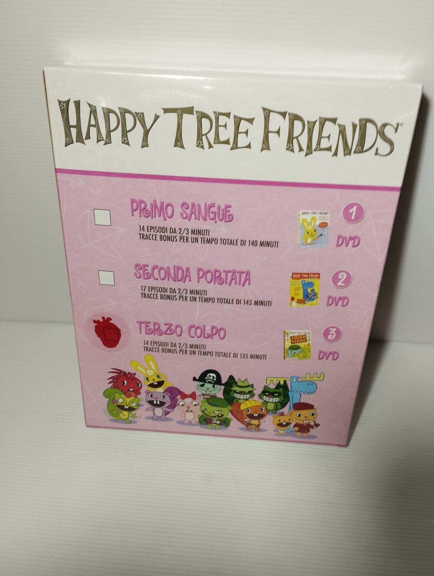 Cofanetto Happy Tree Friends Maglietta +DVD