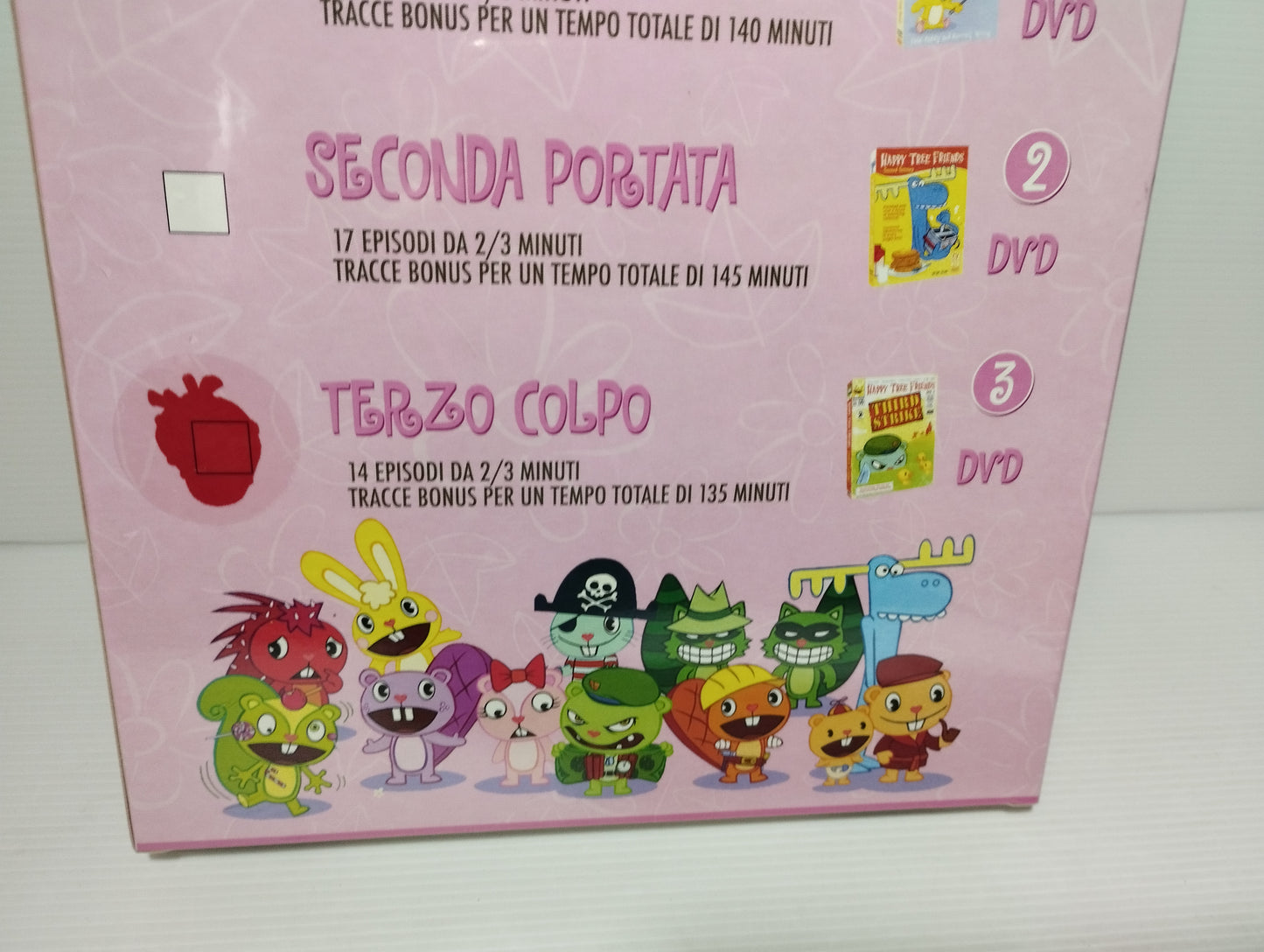 Cofanetto Happy Tree Friends Maglietta +DVD